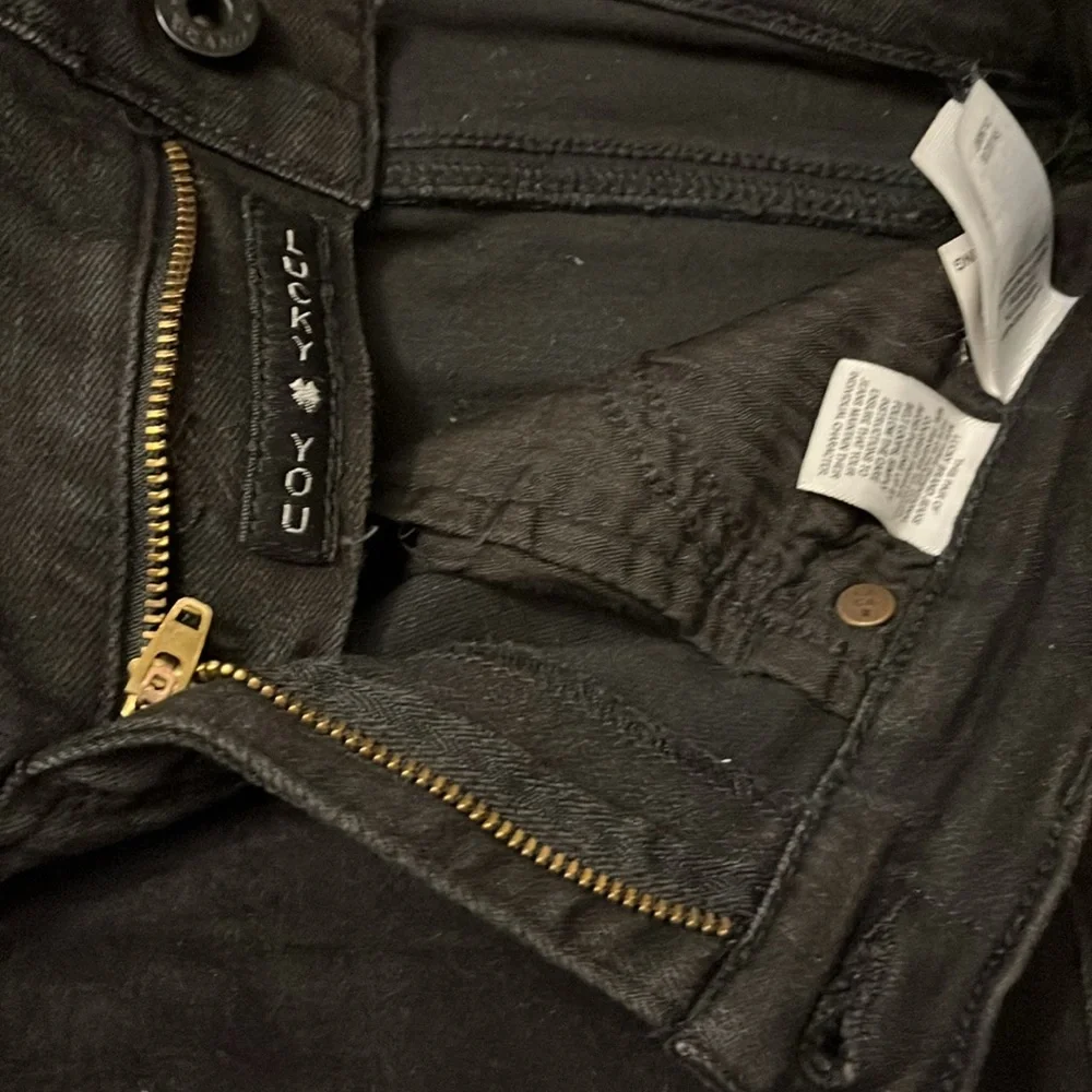 🍀 Lucky Brand 'Brooke' Legging • Dark Black Wash Skinny Stretch Jeans • Sz 6/28 - Picture 8 of 12